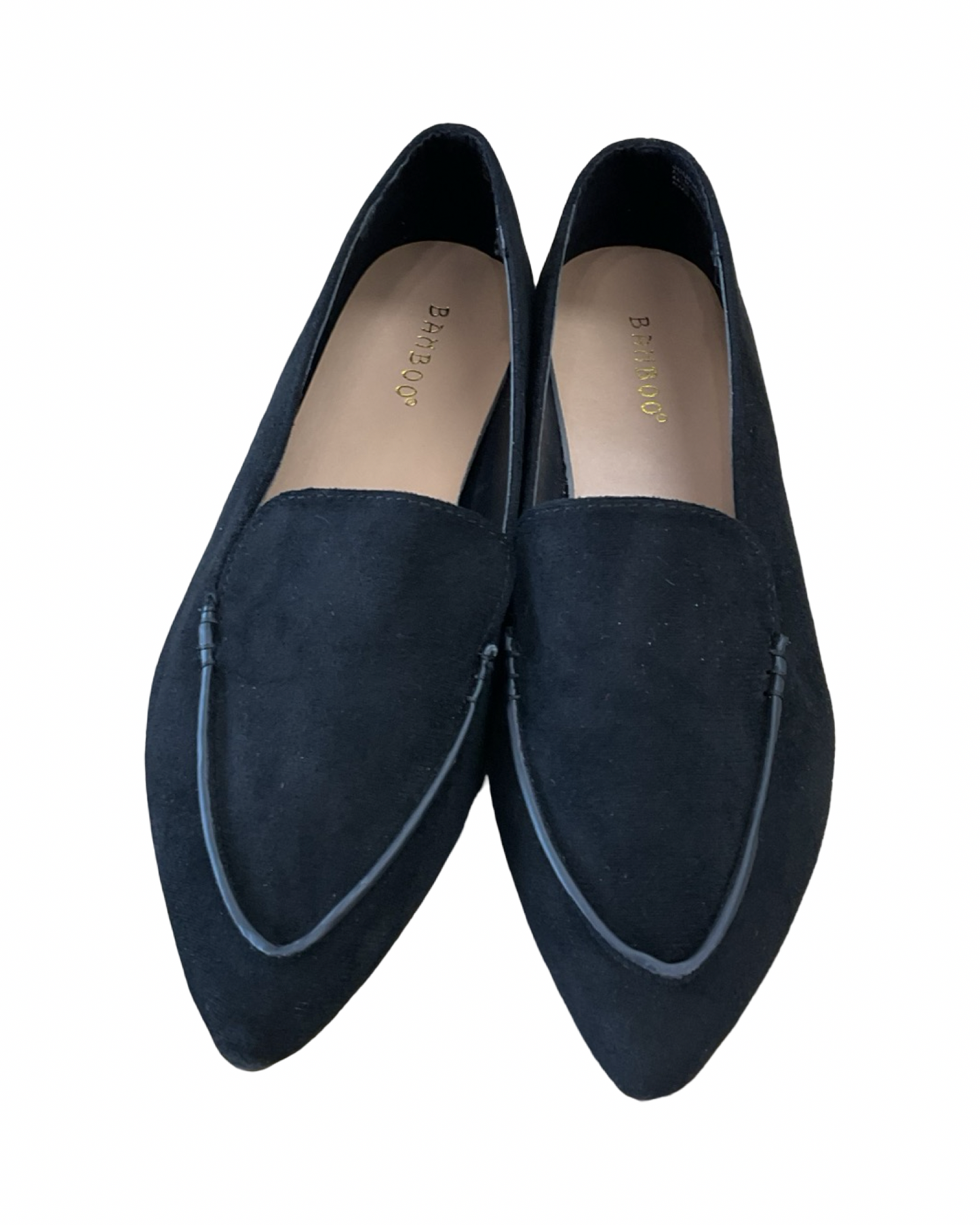 Shoes Flats By Bamboo In Black, Size:7.5