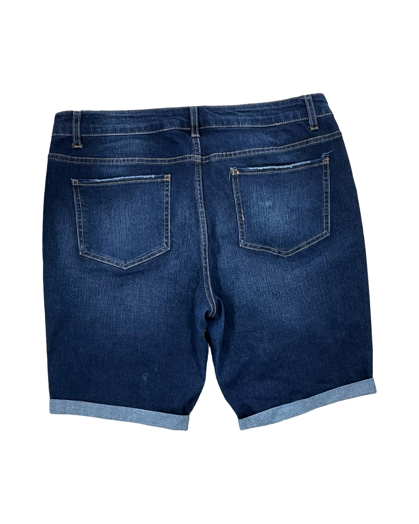 Shorts By Time And Tru In Blue Denim, Size:14