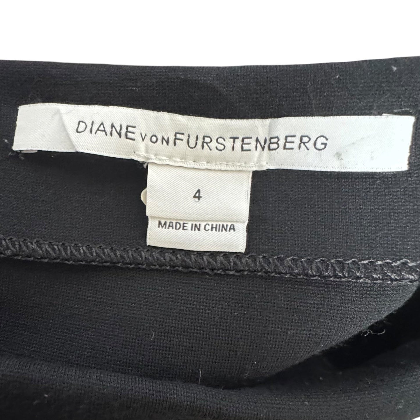 Skirt Designer By Diane Von Furstenberg In Black, Size: 4