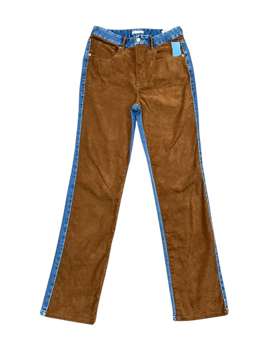 Jeans Flared By Good American In Blue Denim, Size:10