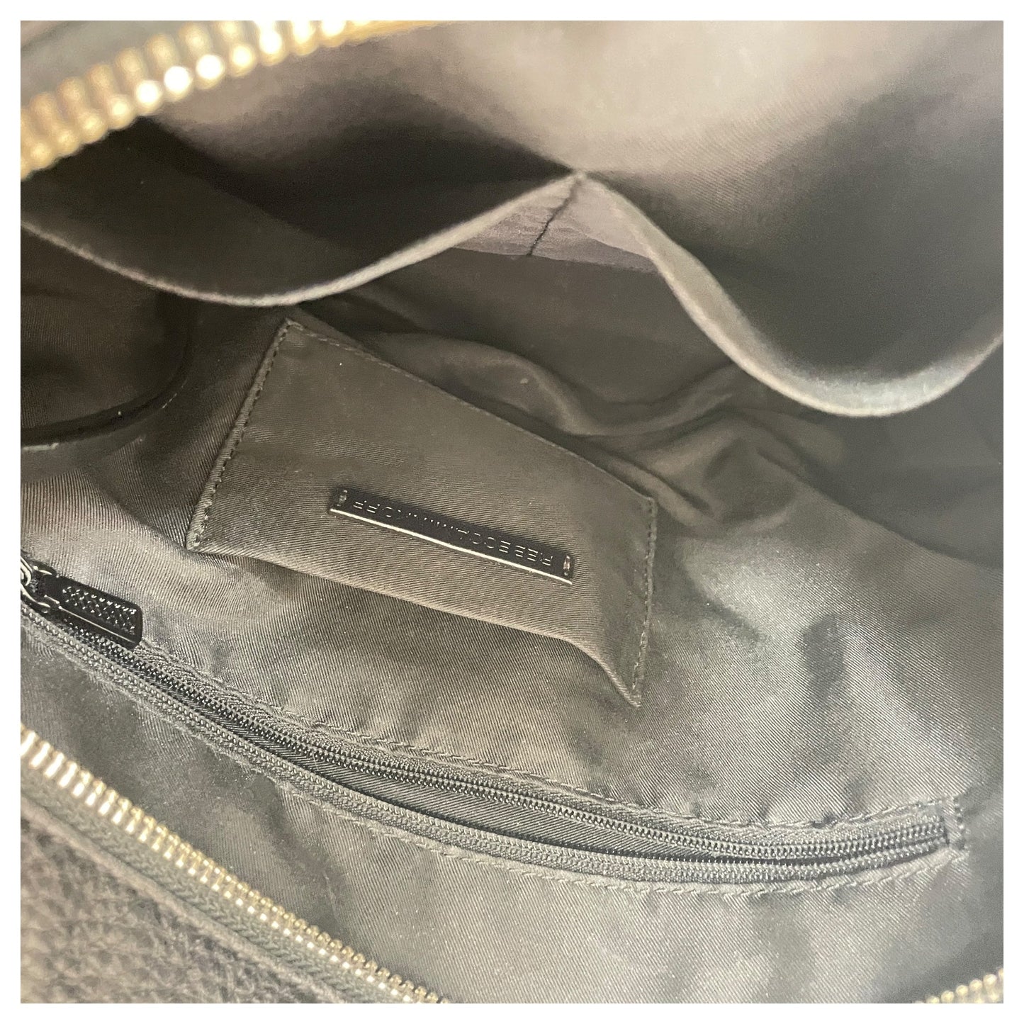 Handbag Designer By Rebecca Minkoff In Black, Size:Medium