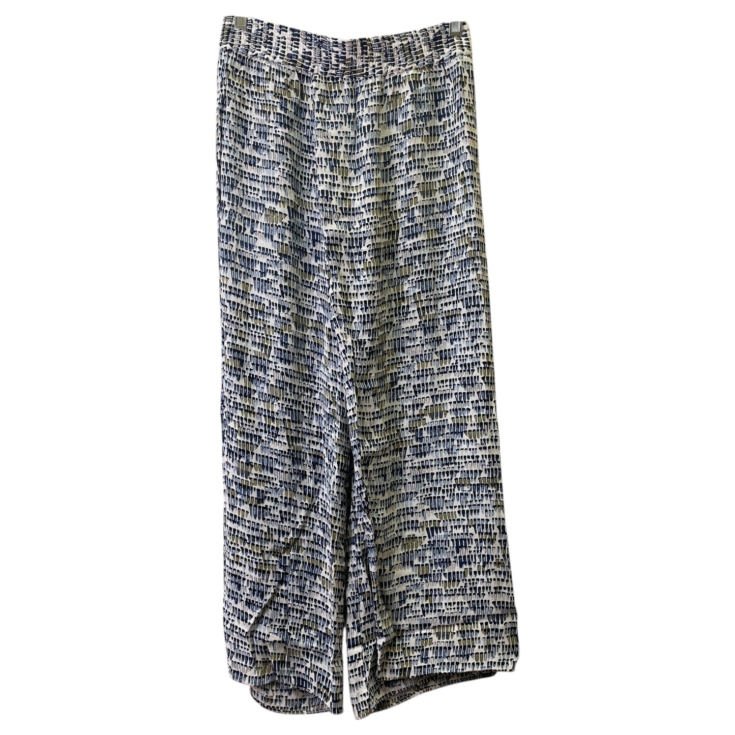 Pants Lounge By Nic + Zoe In Blue & Green, Size:4