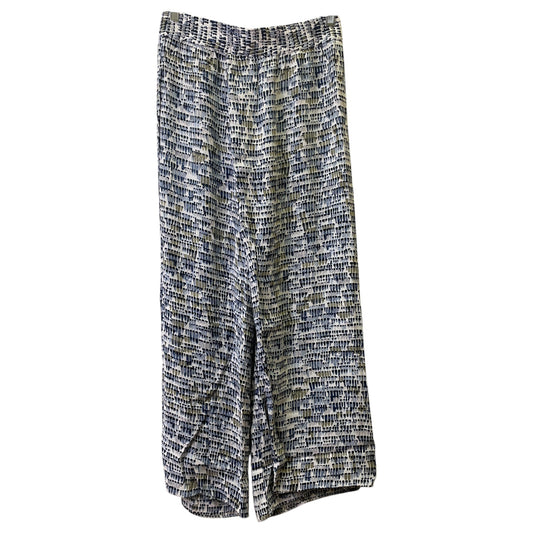 Pants Lounge By Nic + Zoe In Blue & Green, Size:4