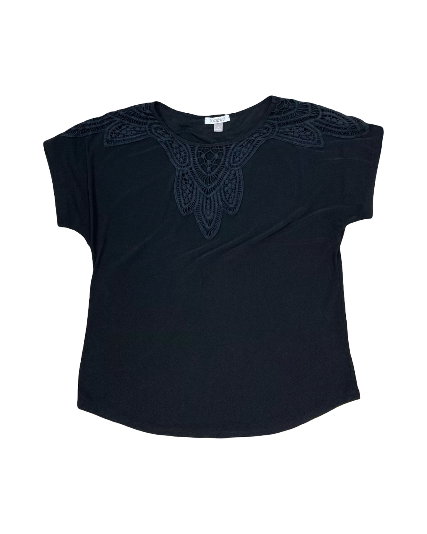 Top Ss By Roz And Ali In Black, Size:S