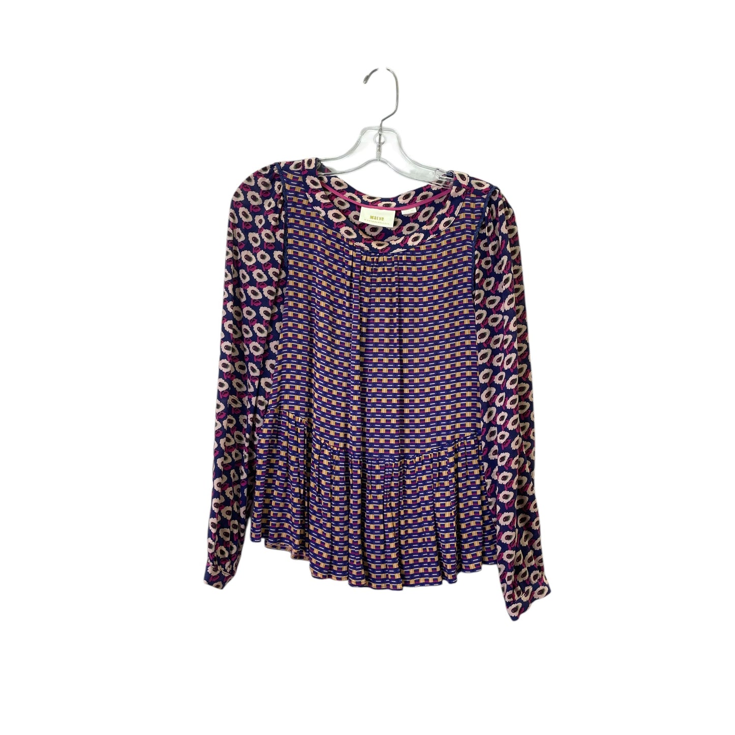 Top Ls By Maeve In Purple, Size:Xs