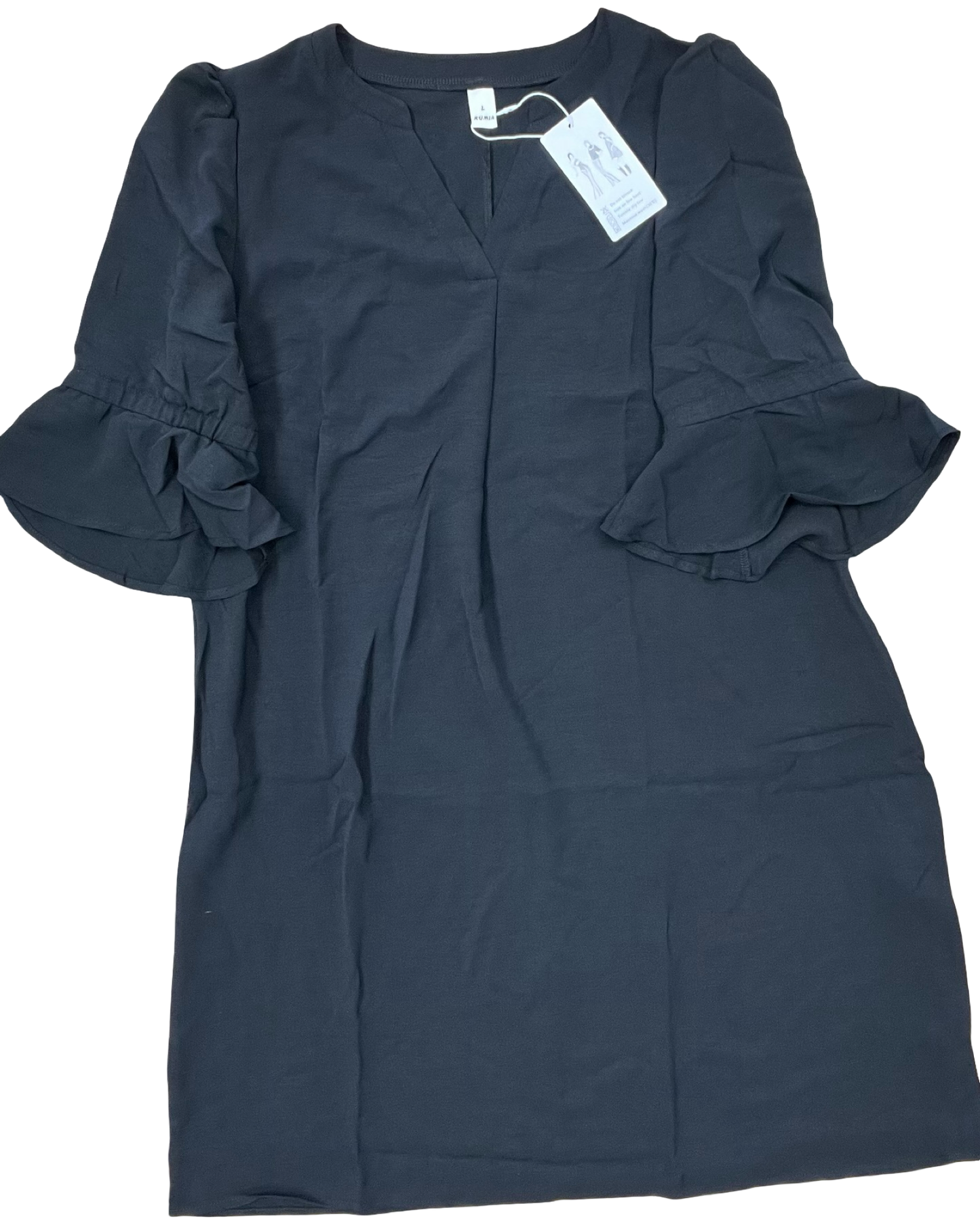 Dress Casual Short By Clothes Mentor In Black, Size:L