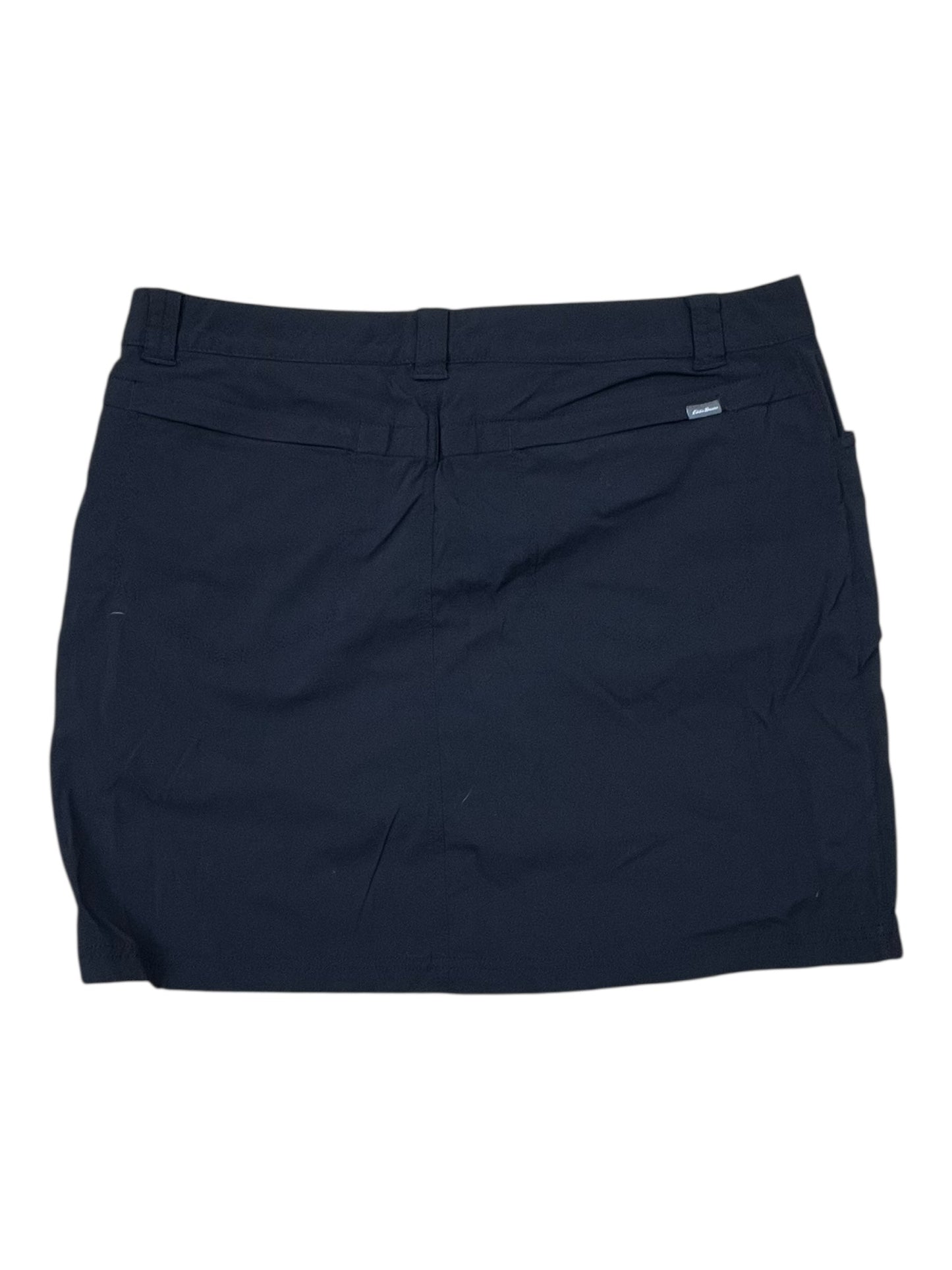 Skort By Eddie Bauer In Black, Size:L