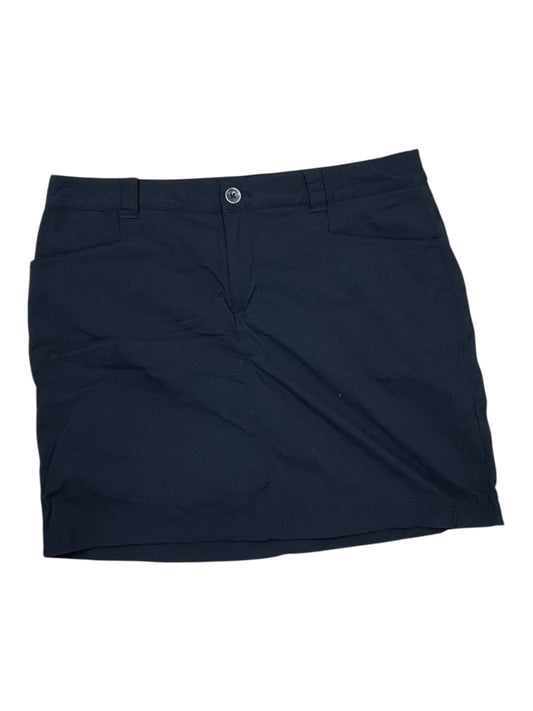 Skort By Eddie Bauer In Black, Size:L