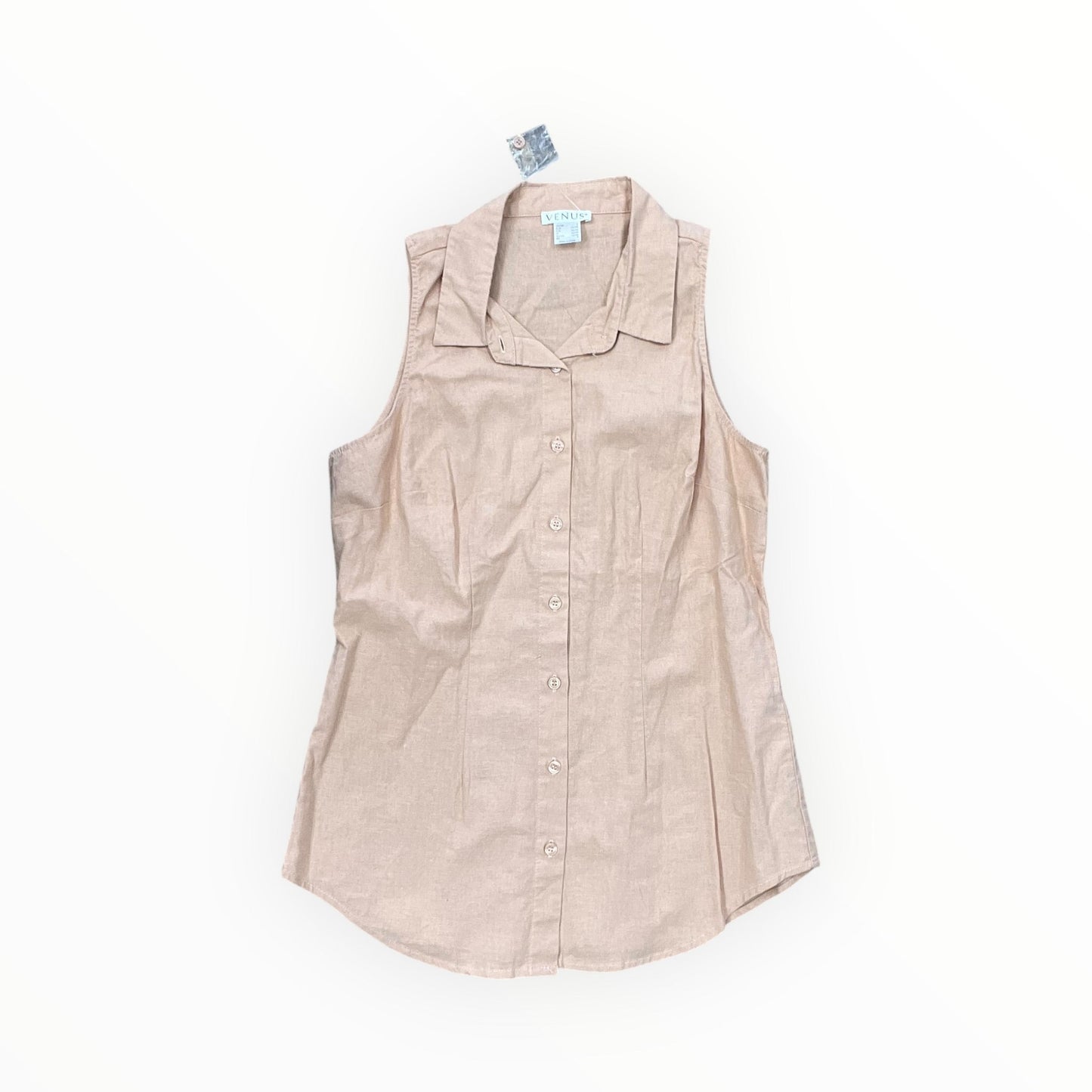 Tunic Sleeveless By Venus In Peach, Size:S