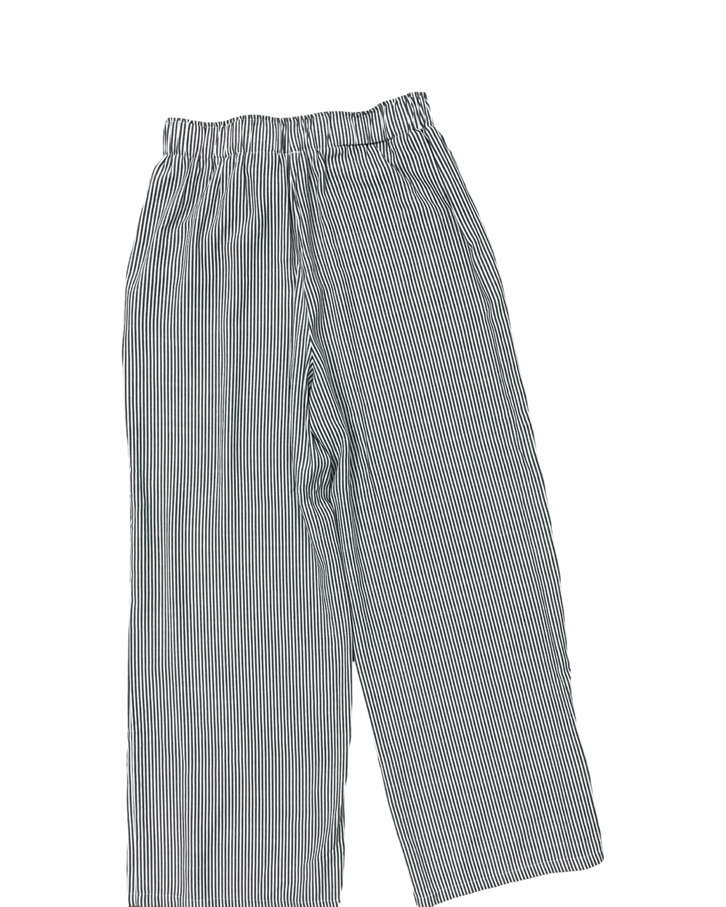 Pants Linen By Btfbm In Blue & White, Size:M