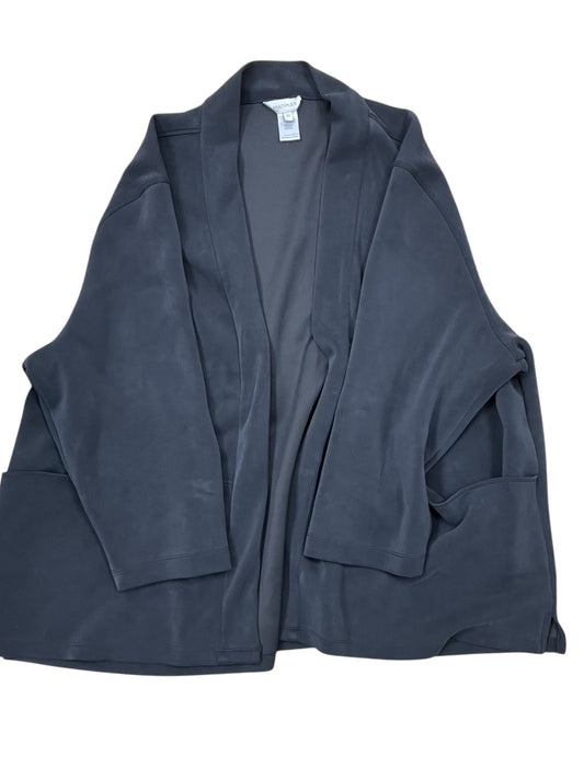 Blazer By Multiples In Black, Size:3X