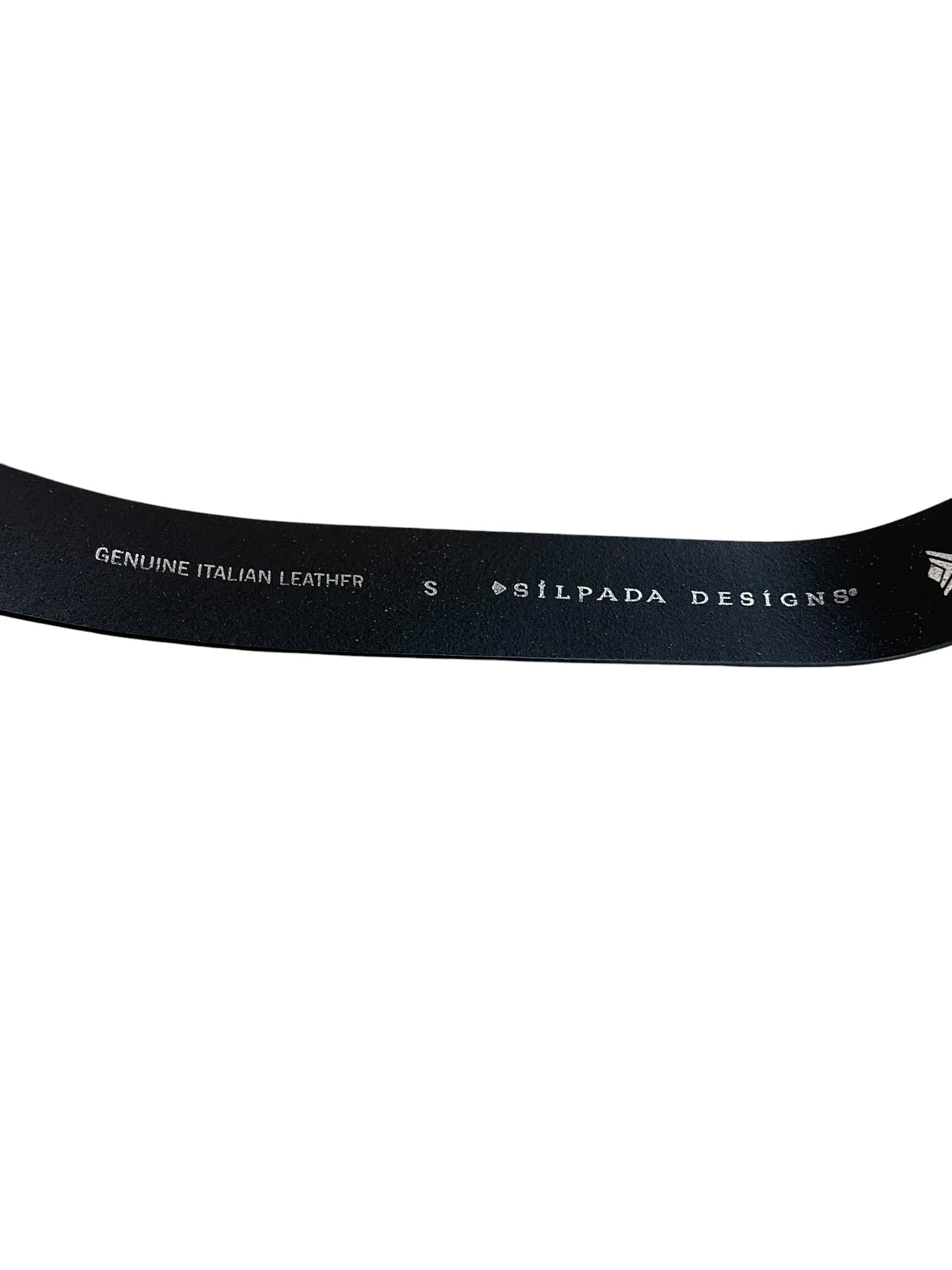 Belt By Silpada In Black & Silver