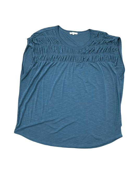 Top Sleeveless By Maurices In Teal, Size:1X