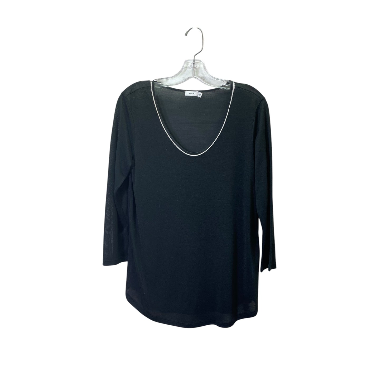 Top Ls Basic By Vince In Black, Size:M