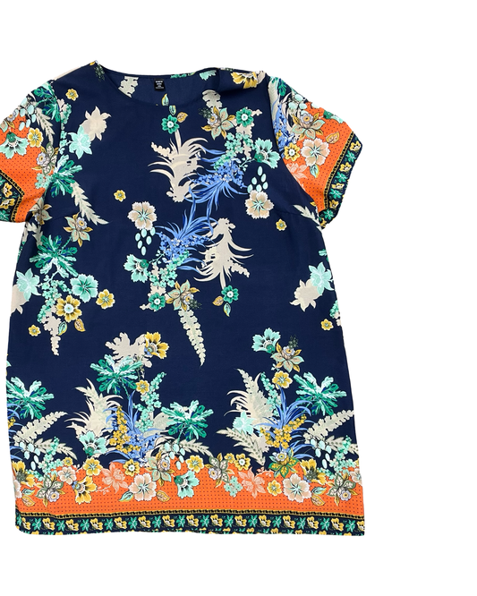 Dress Casual Midi By Shein In Navy, Size:4X