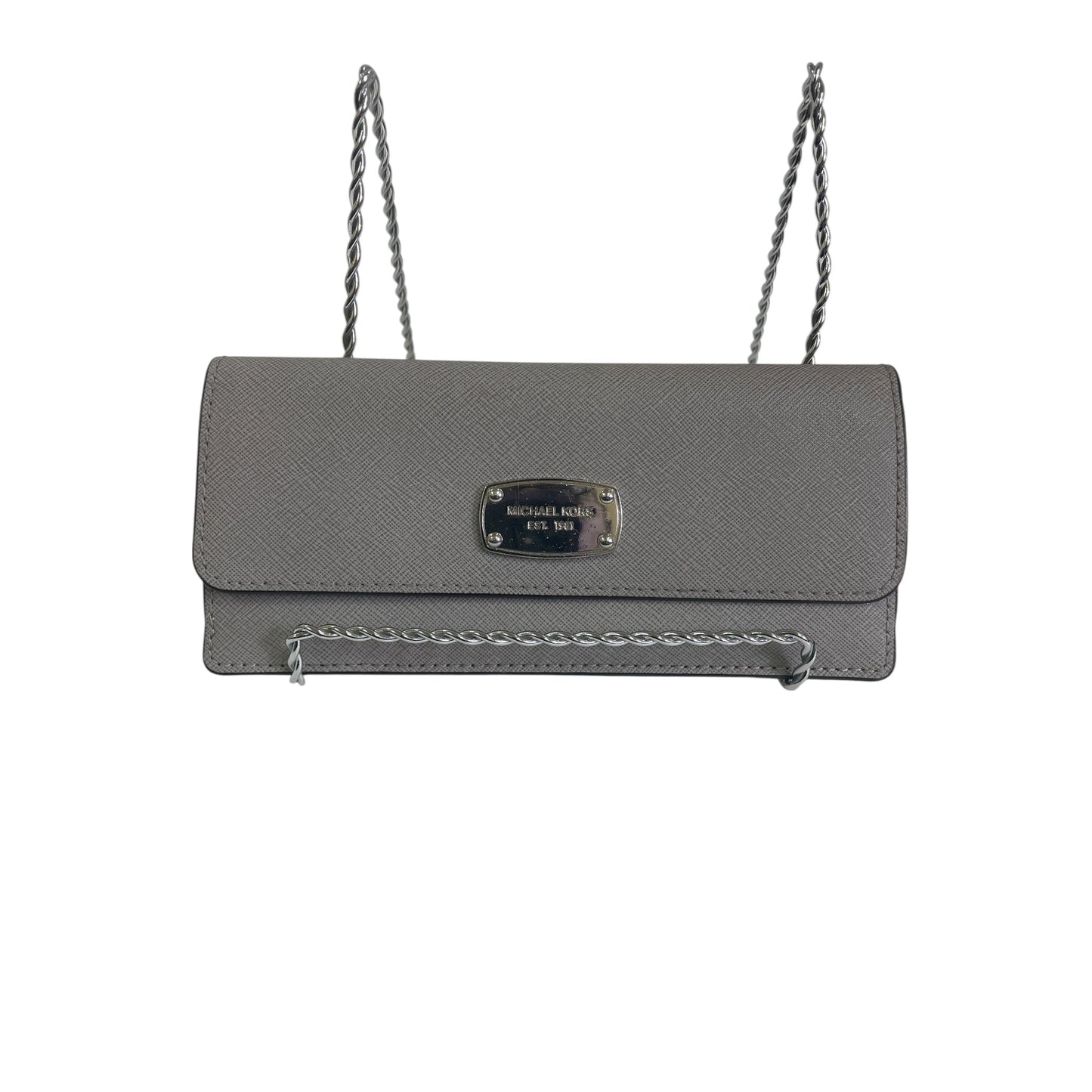 Wallet Designer By Michael Kors In Grey, Size:Medium