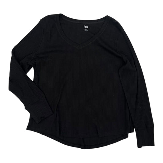 Top Ls Basic By Falls Creek In Black, Size:2X