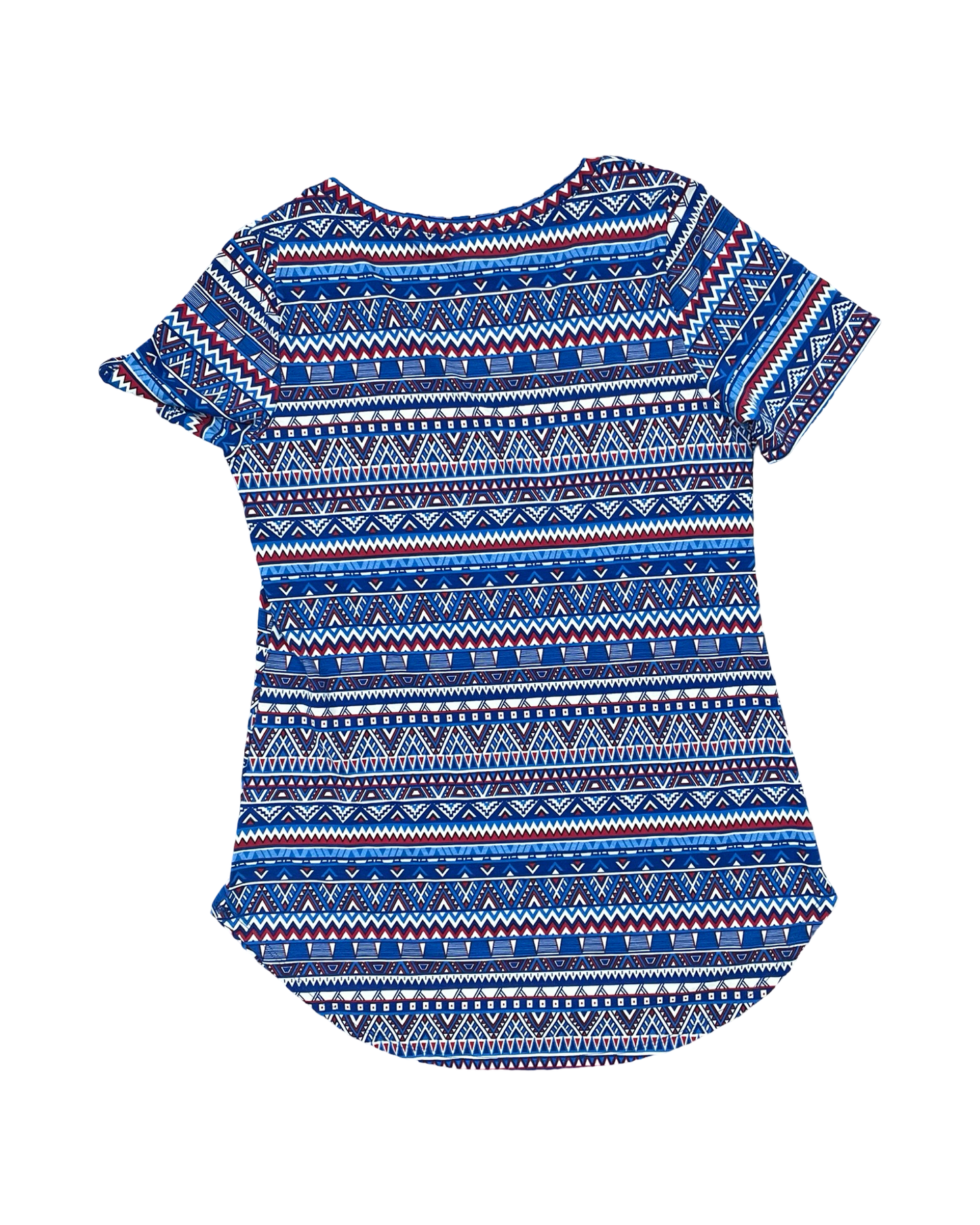 Top Ss By Lularoe In Blue Red & White, Size:S
