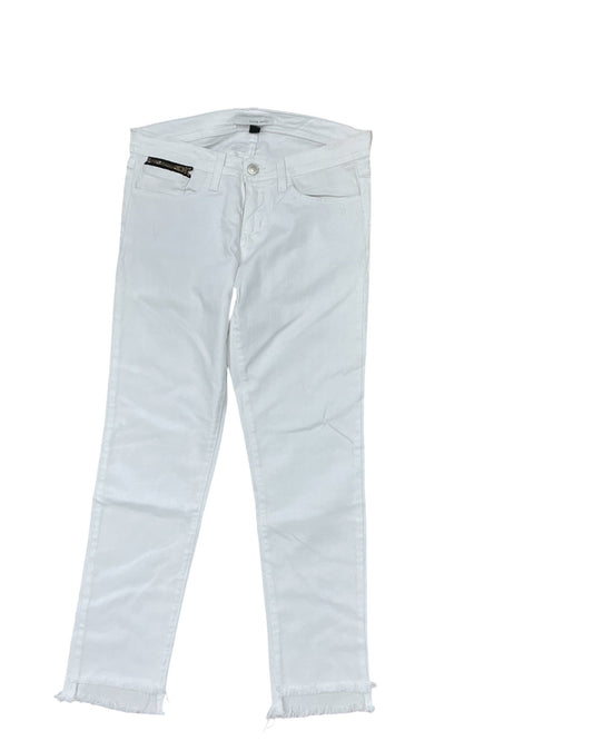 Jeans Skinny By Flying Monkey In White Denim, Size:4