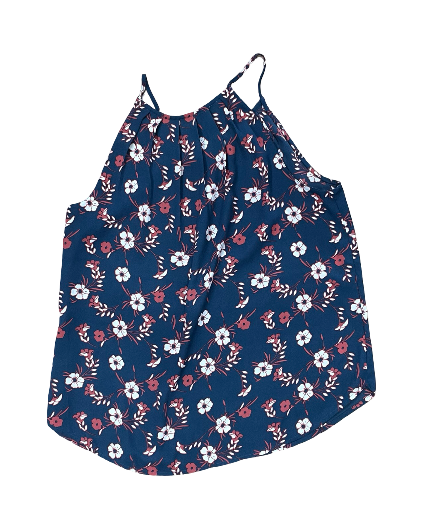 Top Sleeveless By Mix It In Blue, Size:Xl