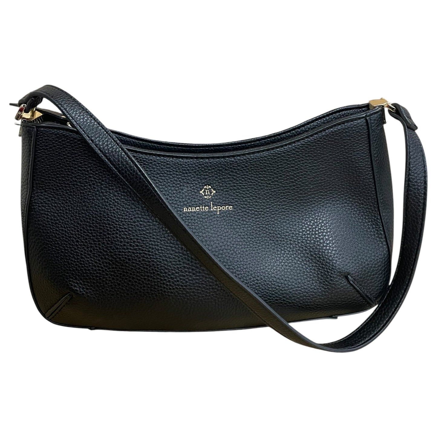 Handbag Leather By Nanette Lepore In Black, Size:Small