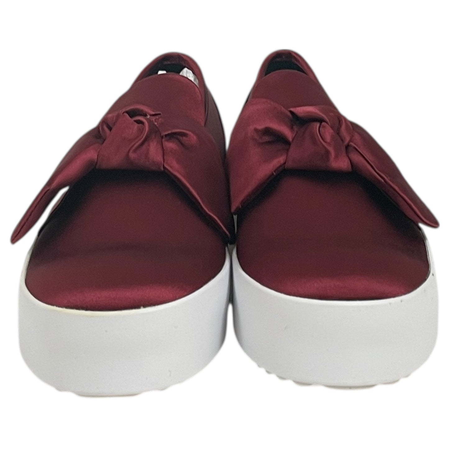 Shoes Designer By Rebecca Minkoff In Maroon, Size:6.5