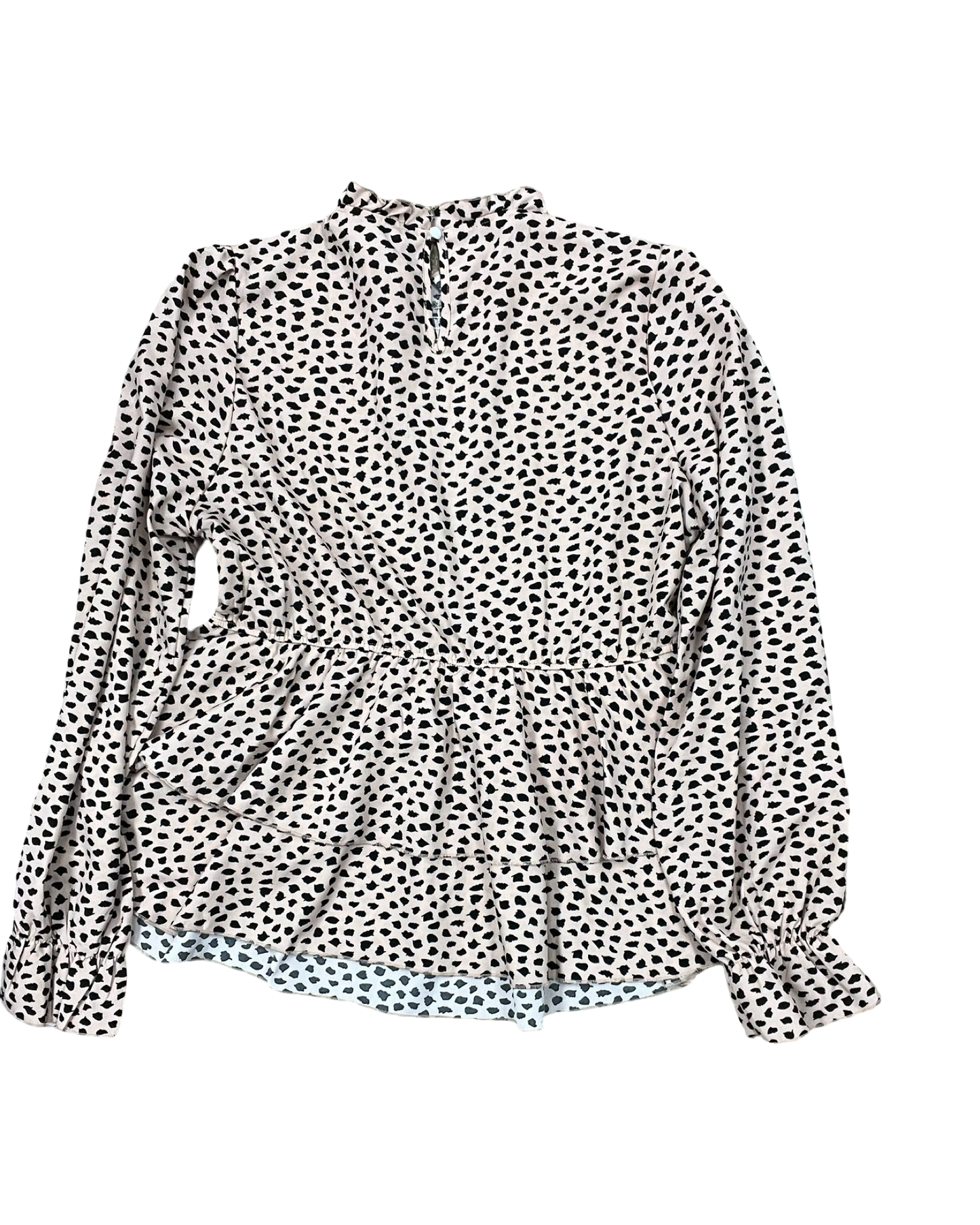 Top Ls By Clothes Mentor In Black & Pink, Size:Xl
