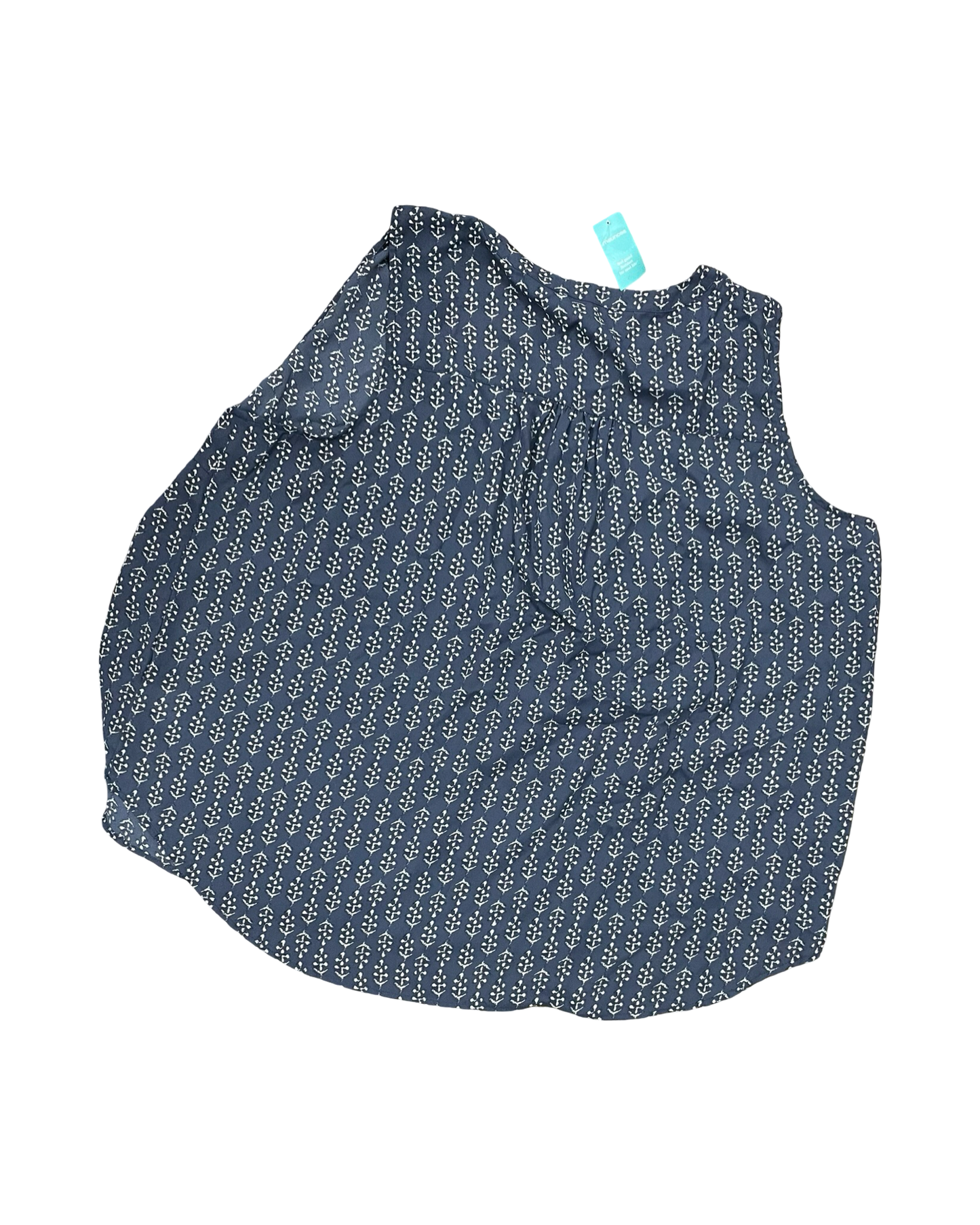 Top Sleeveless By Maurices In Blue, Size:3X