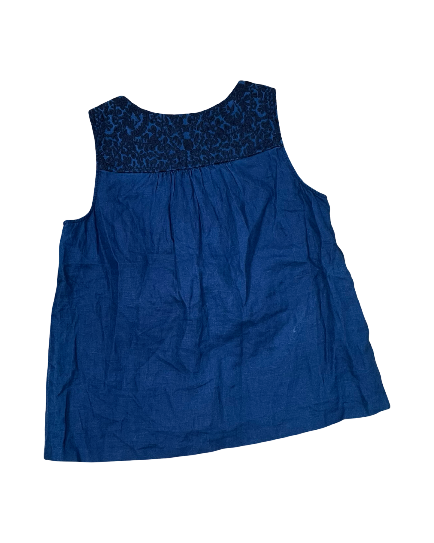 Top Sleeveless By Madewell In Blue, Size:M