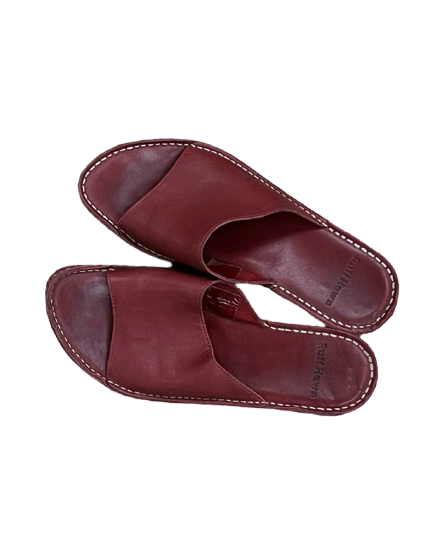 Sandals Heels Platform By Ruff Hewn In Red, Size:11