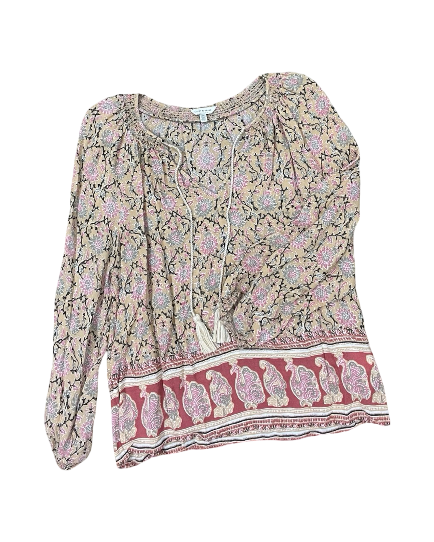 Top Ls By Lucky Brand In Tan, Size:M
