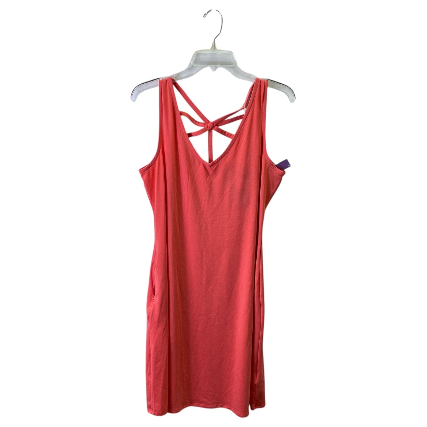 Dress Casual Midi By Exofficio In Coral, Size:L