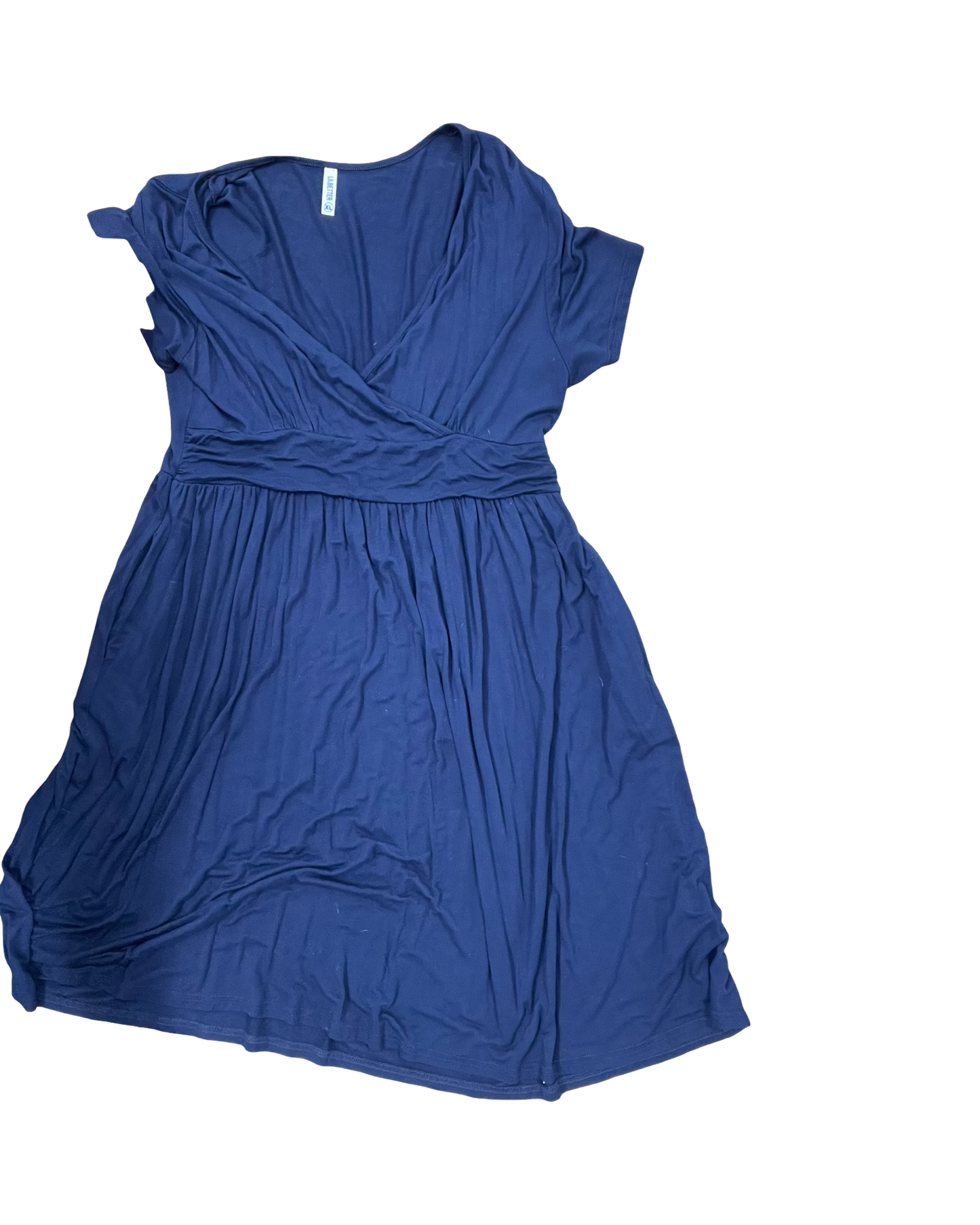 Dress Casual Midi By Clothes Mentor In Navy, Size:Xl