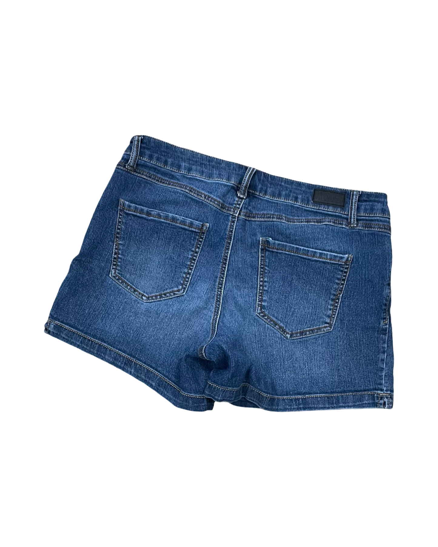 Shorts By Natural Reflections In Blue Denim, Size:10