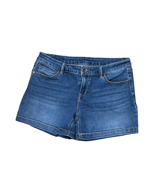 Shorts By Natural Reflections In Blue Denim, Size:10
