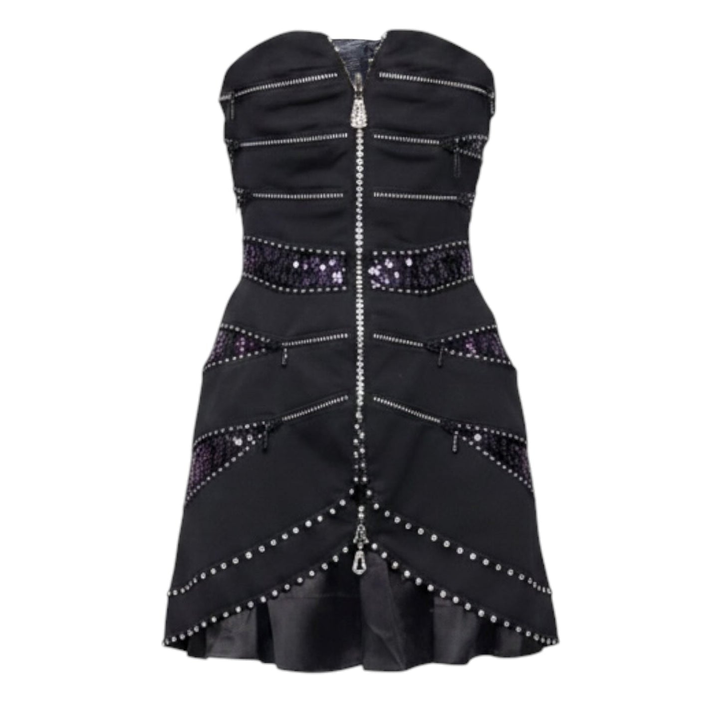 2010 Ready To Wear Collection Cocktail Dress By Viktor & Rolf In Black, Size: 4 (It 40)