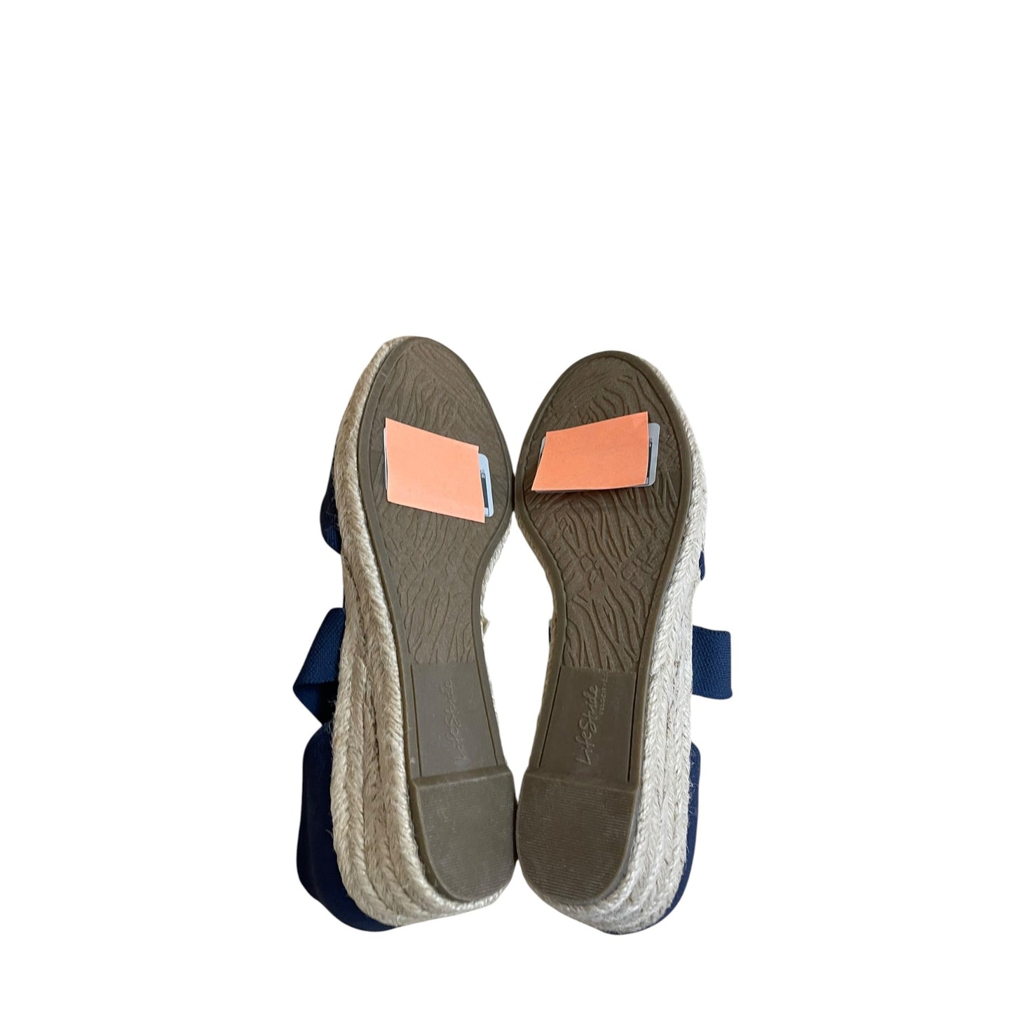 Shoes Heels Platform By Life Stride In Blue, Size:7.5