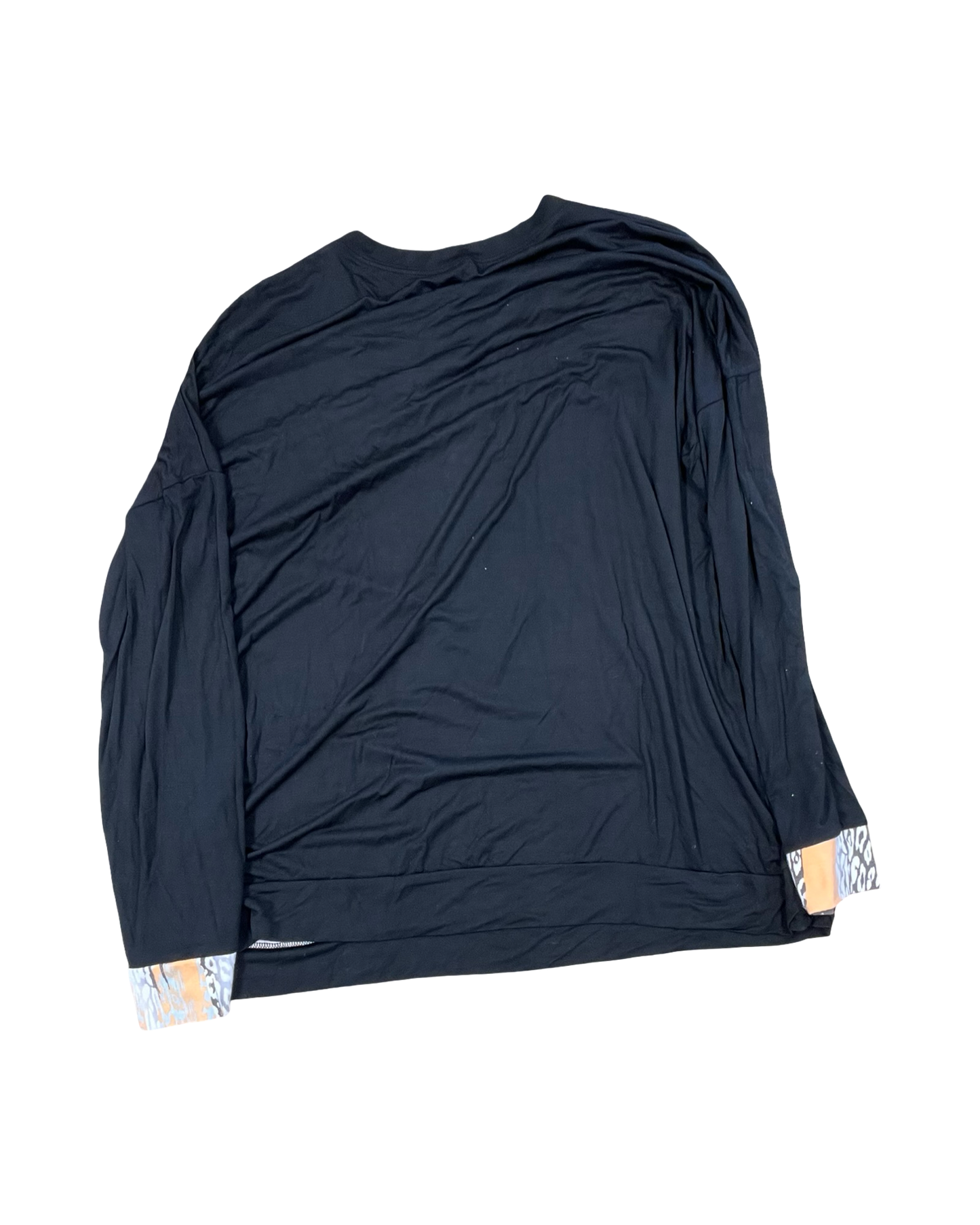 Top Ls By Celeste In Black & Orange, Size:3X