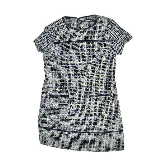 Dress Casual Short By Karl Lagerfeld In Black & White, Size: L
