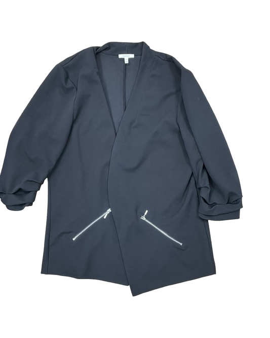 Blazer By Maurices In Black, Size:1X