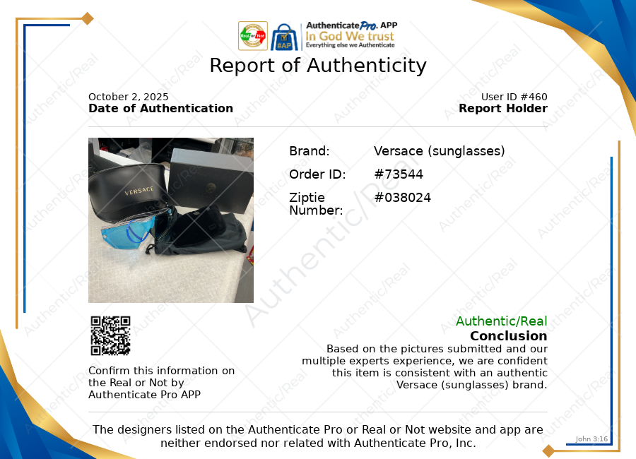 Sunglasses Luxury Designer By Versace