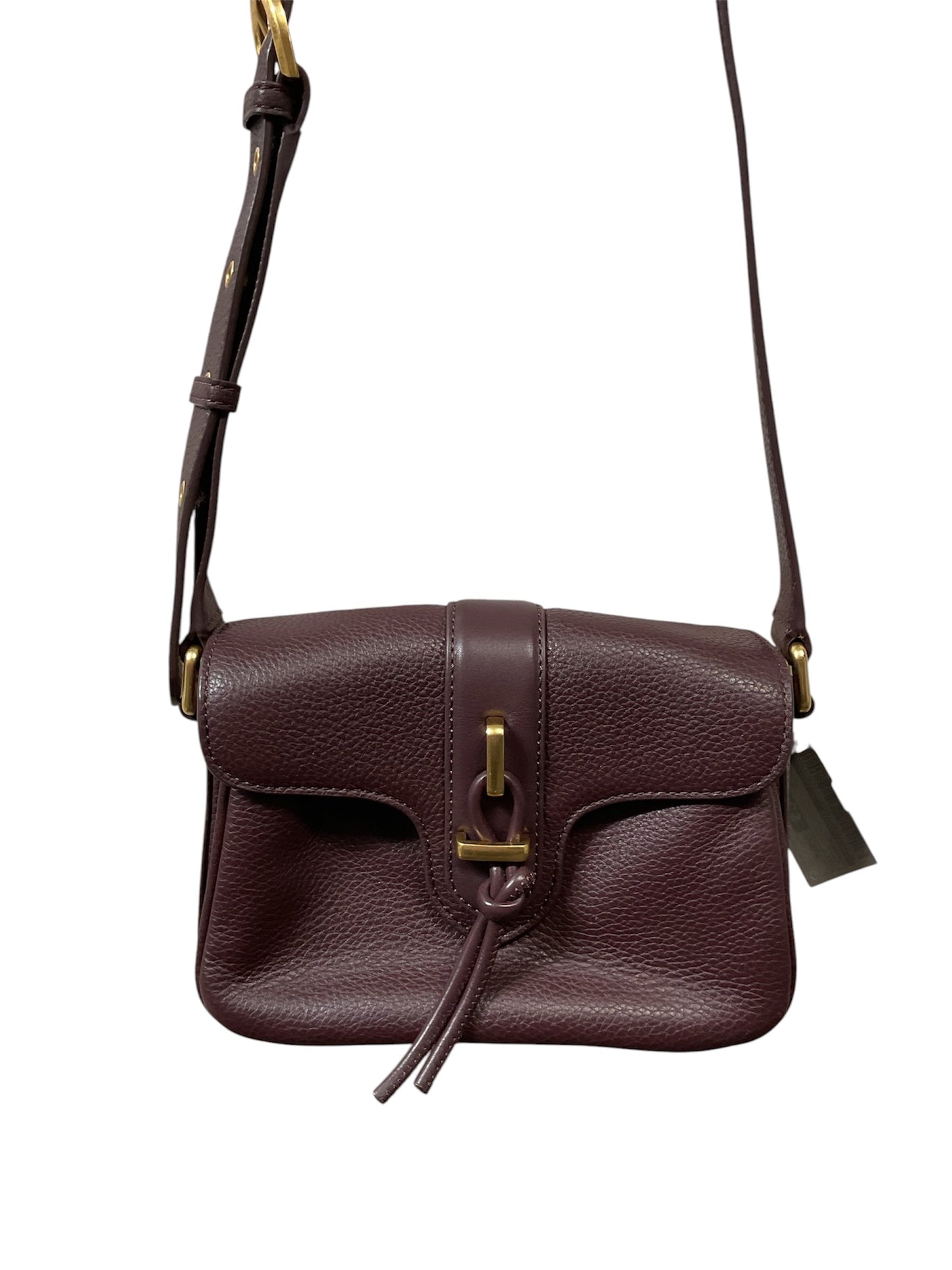 Handbag By Vince Camuto In Maroon, Size:Small