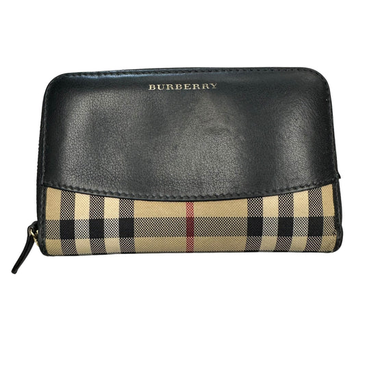 Wallet Luxury Designer By Burberry In Tan, Size:Small