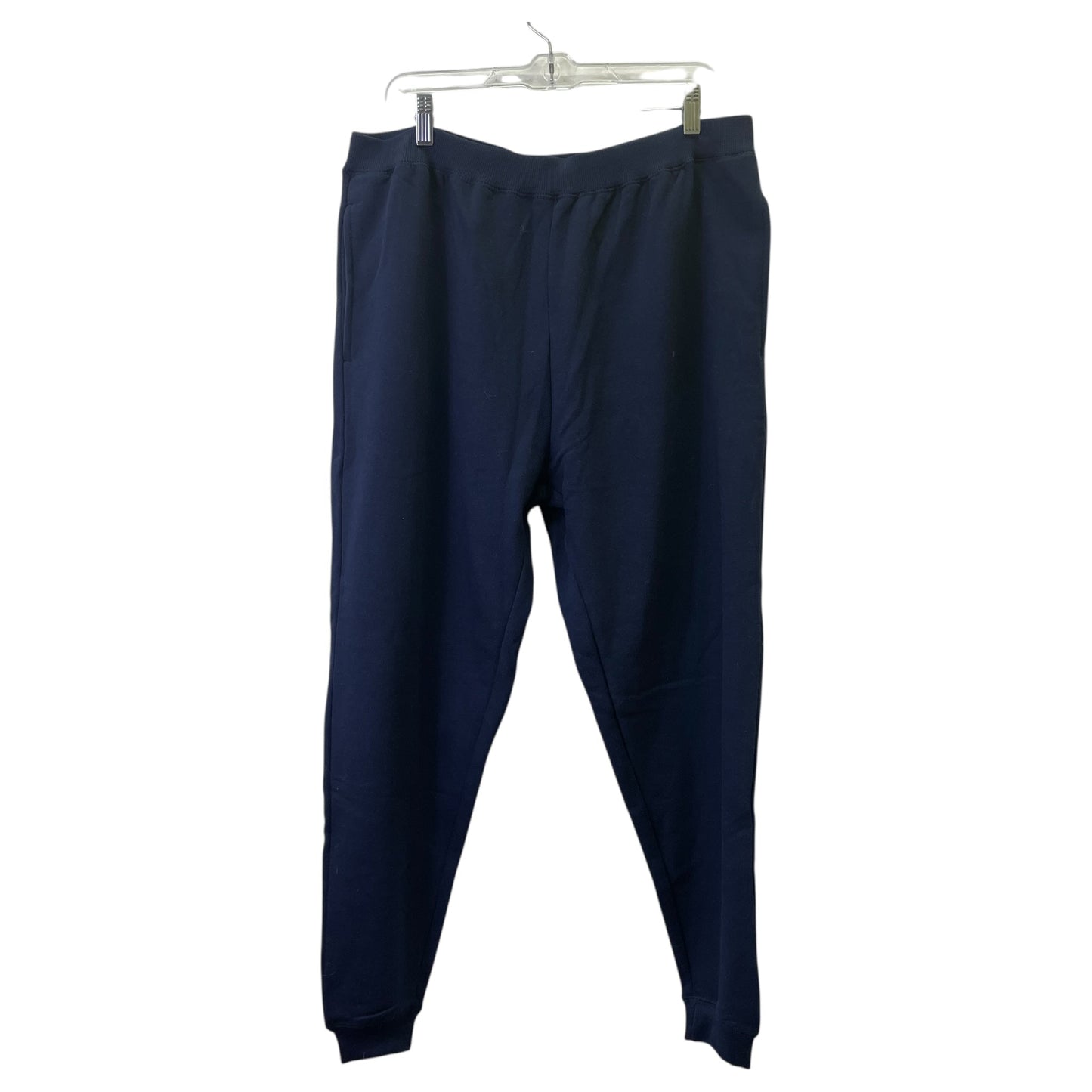 Lounge Set Pants By Woman Within In Blue & Brown, Size:1X