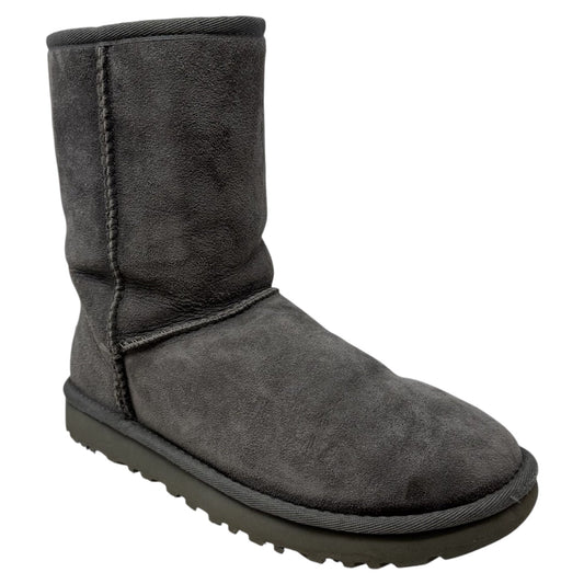 Classic Short II Boots Designer By Ugg In Grey, Size: 8