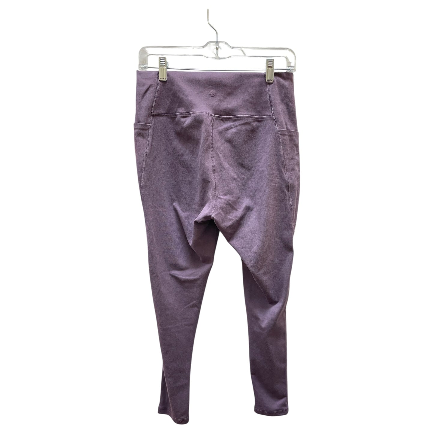 Athletic Leggings By Danskin In Purple, Size:L