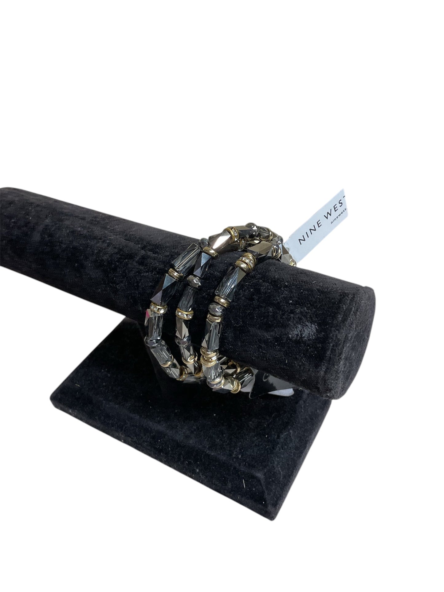 Bracelet Set By Nine West In Gold & Silver, Size:02 Piece Set