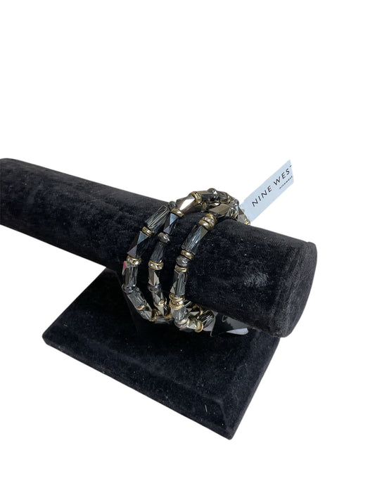 Bracelet Set By Nine West In Gold & Silver, Size:02 Piece Set