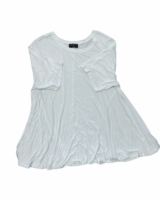Top Ss By Lane Bryant In White, Size:3X