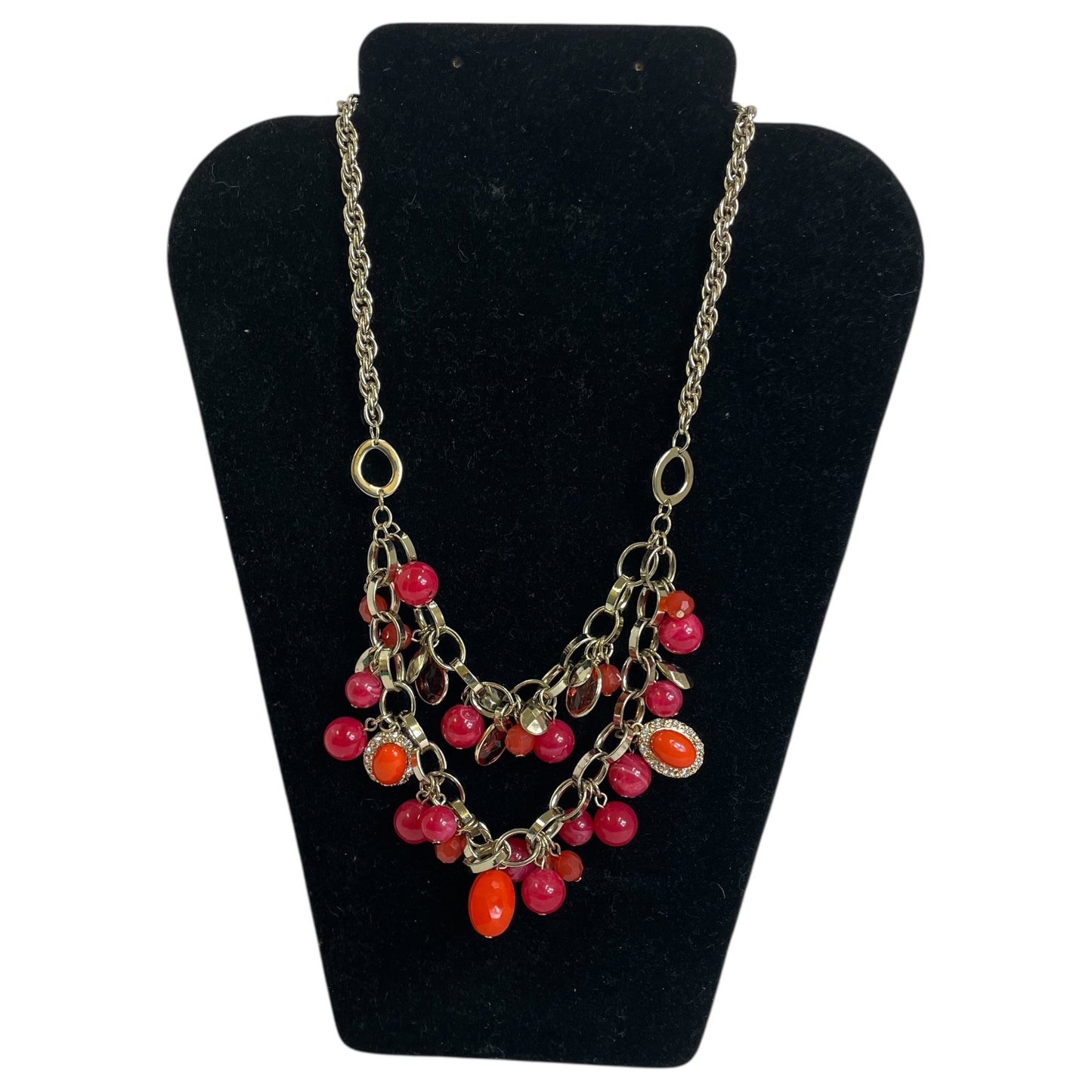 NECKLACE STATEMENT by ANN TAYLOR In PINK